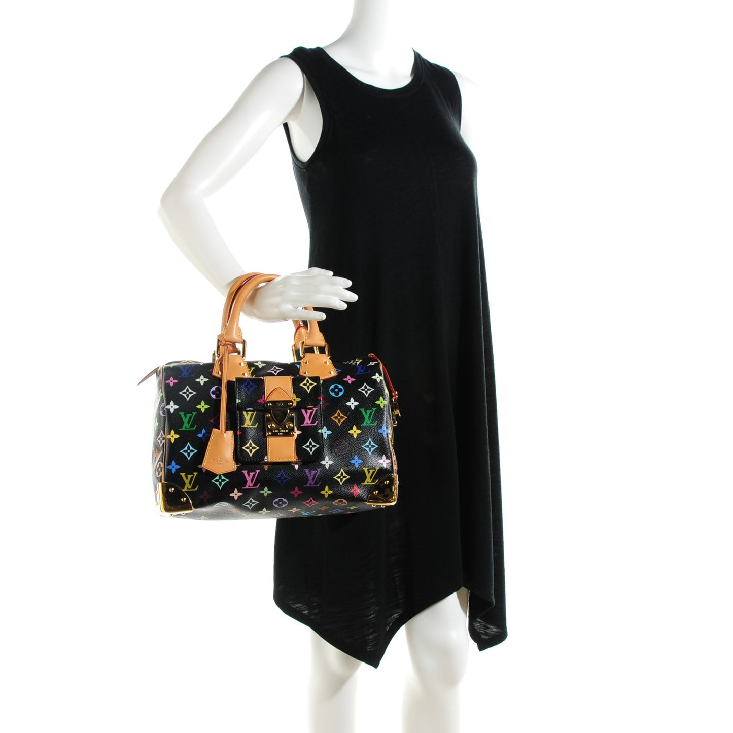 Monogram Multicolor Speedy 30 Black