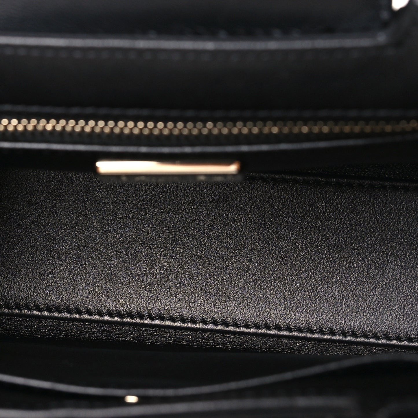 Sequin Nano Kelly Shopper Black