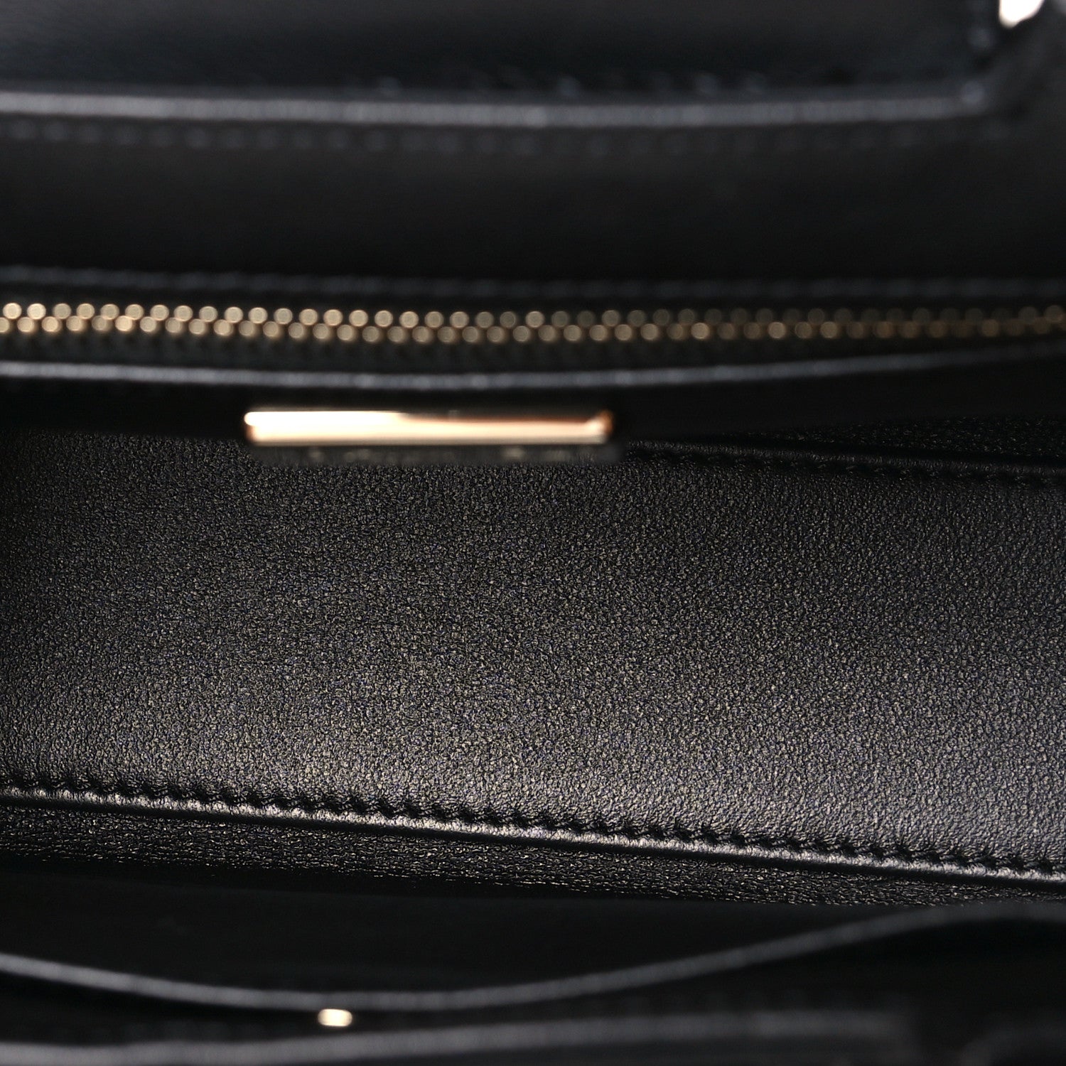 Chanel Sequin Nano Kelly Shopper Black 5 of 10