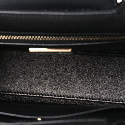 Chanel Sequin Nano Kelly Shopper Black 5 of 10