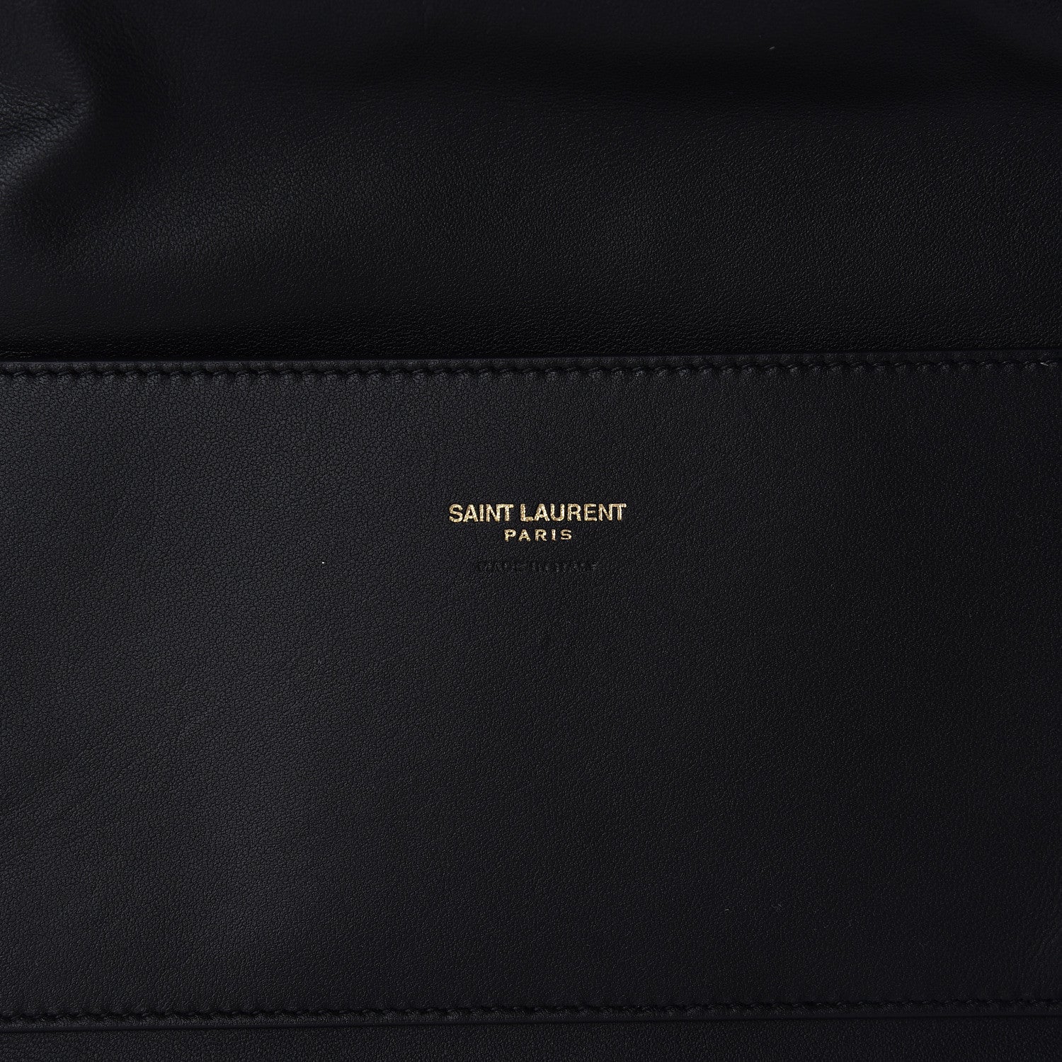 Saint Laurent Smooth Calfskin Suede Medium Reversible Monogram Kate Satchel Black 15 of 15