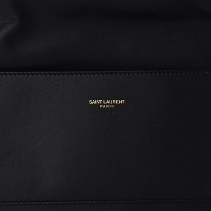Saint Laurent Smooth Calfskin Suede Medium Reversible Monogram Kate Satchel Black 15 of 15