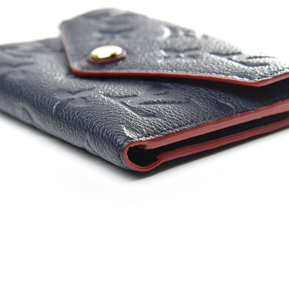 Louis Vuitton Empreinte Victorine Wallet Marine Rouge 9 of 11