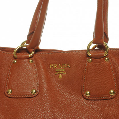 Prada Vitello Daino Tote Rame 3 of 9