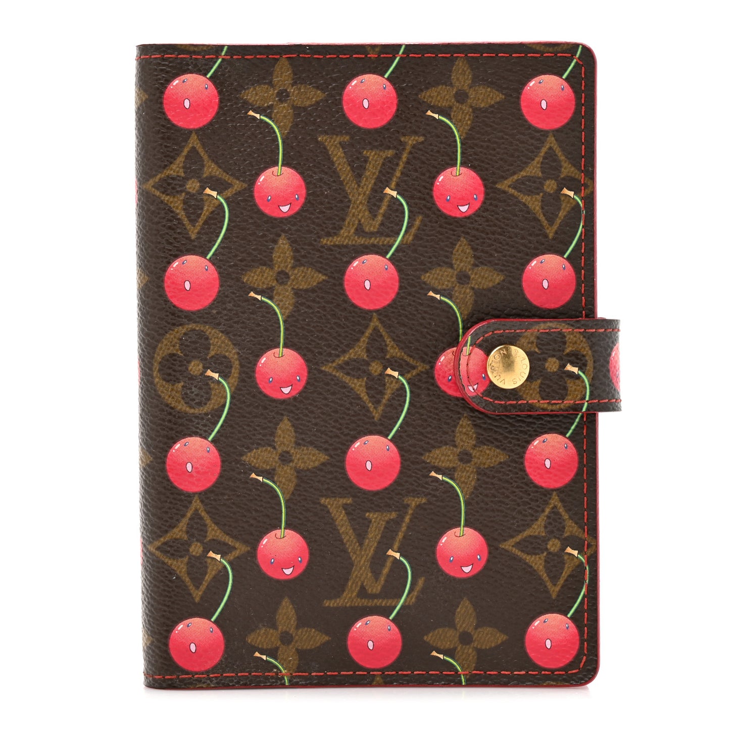 Monogram Cerises Small Ring Agenda Cover
