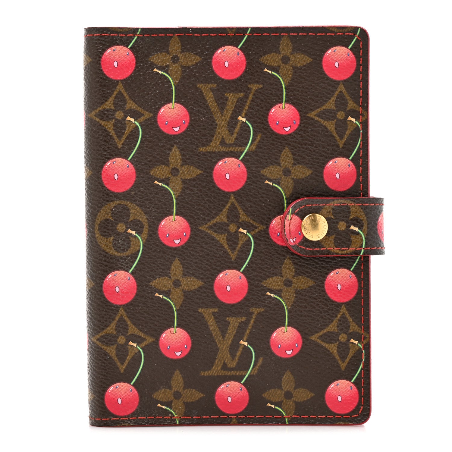 Louis Vuitton Monogram Cerises Small Ring Agenda Cover 1 of 7