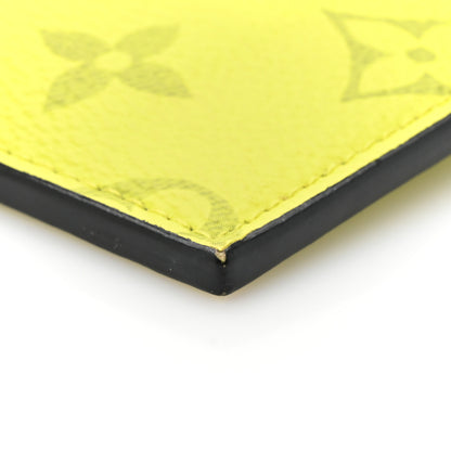 Louis Vuitton Monogram Taiga Coin Card Holder Yellow 8 of 10