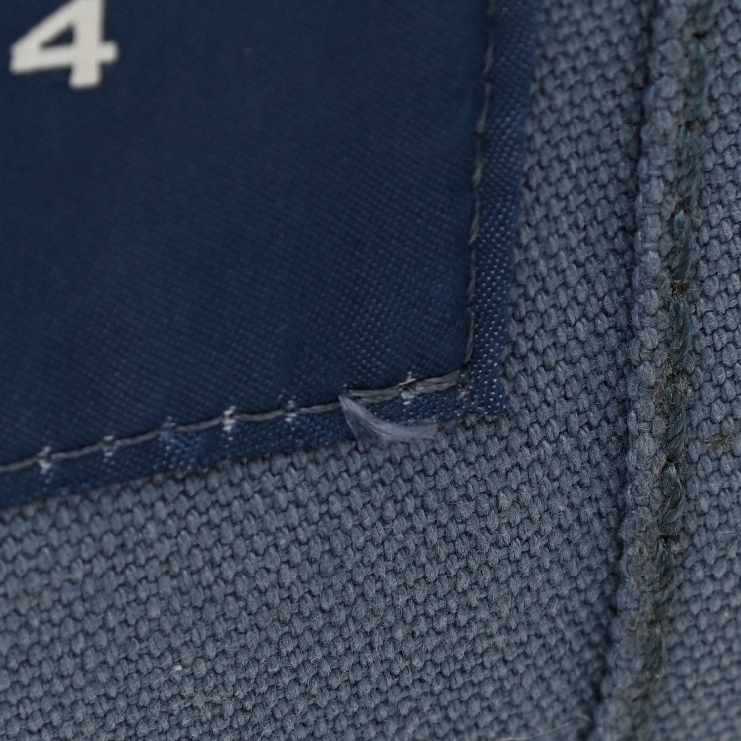 Marc Jacobs Cotton Canvas Medium The Traveler Tote Bag Blue Shadow 10 of 10