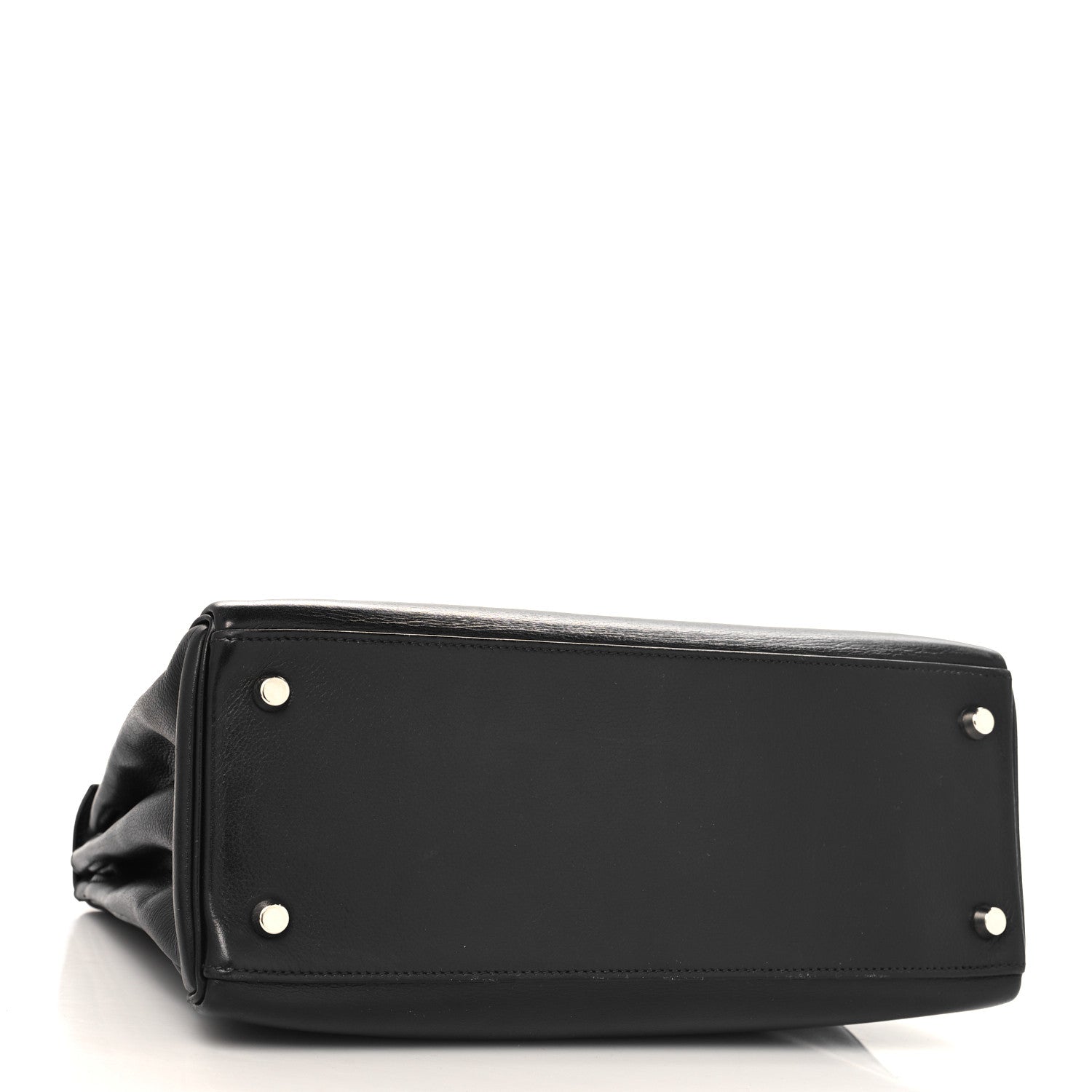 Hermes Evergrain Kelly Retourne 28 Black 4 of 11