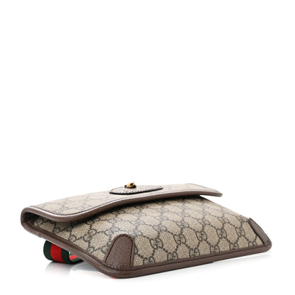 Gucci GG Supreme Monogram Neo Vintage Web Belt Bag Brown 4 of 11