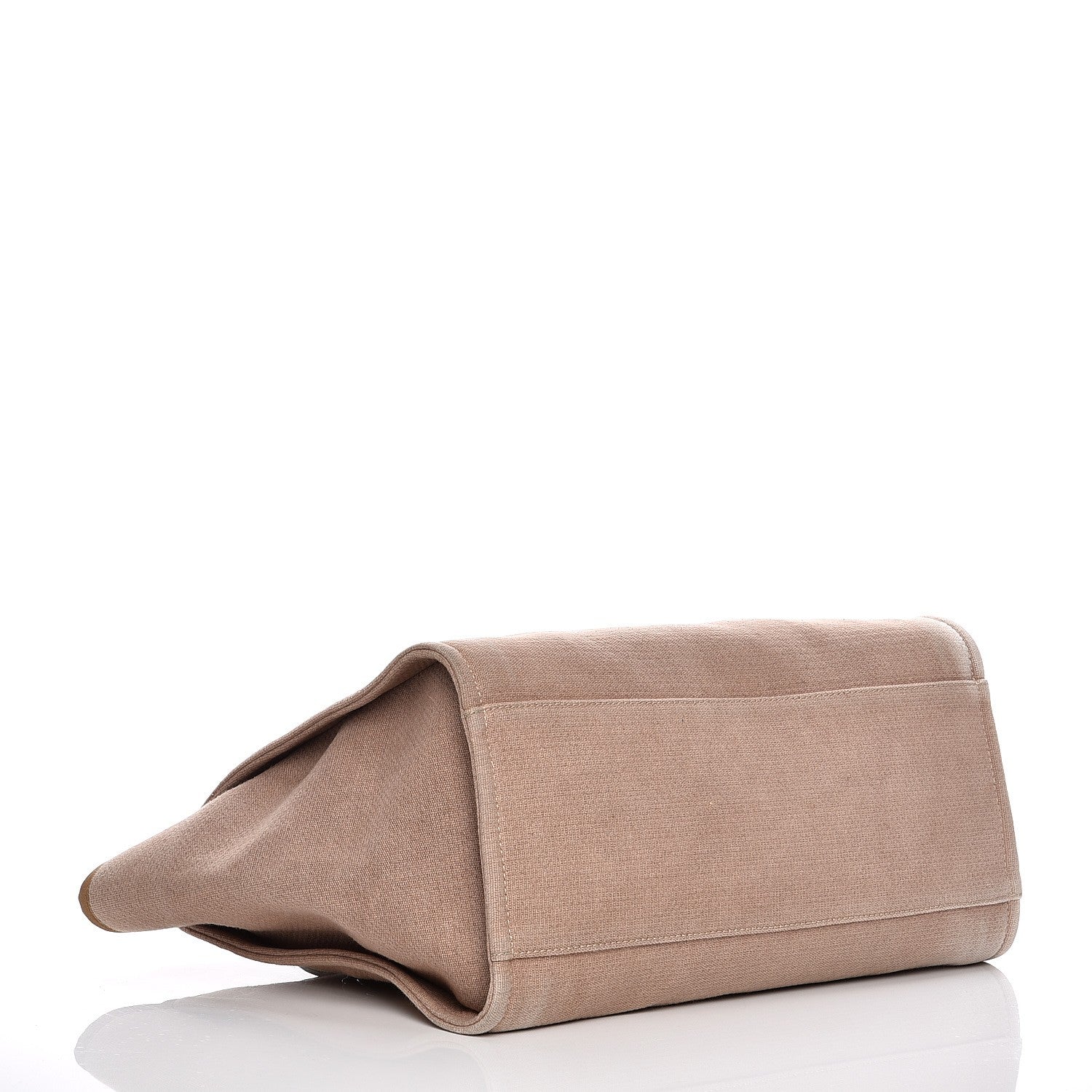 Chanel Canvas Large Deauville Tote Ecru 4 of 12