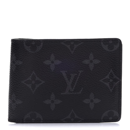 Louis Vuitton Monogram Eclipse Slender Wallet 1 of 7