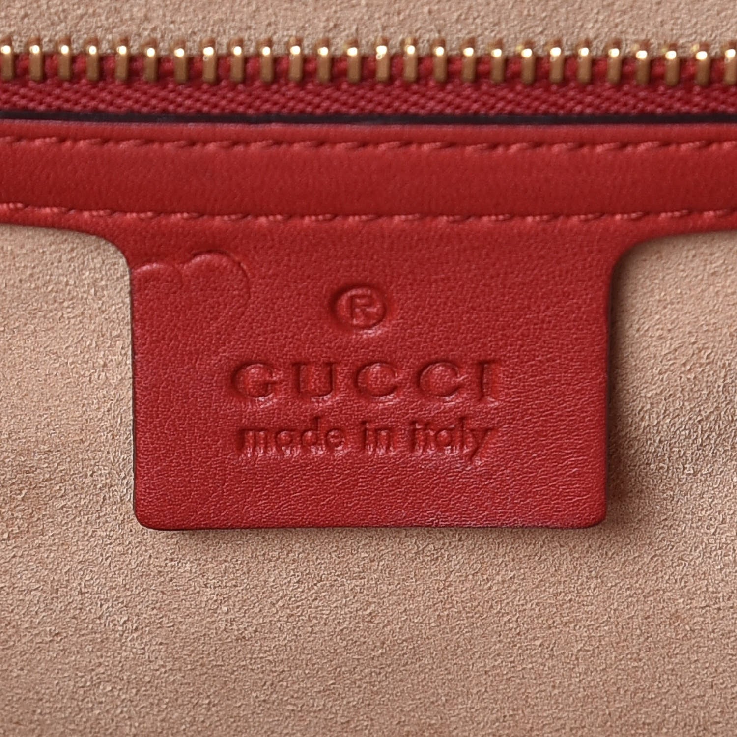Gucci GG Supreme Monogram Moon Calfskin Medium Padlock Shoulder Bag Beige Blue Hibiscus Red Mystic White 9 of 12
