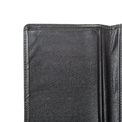 Louis Vuitton Taiga Porte Valeurs Organizer Wallet Black 8 of 15