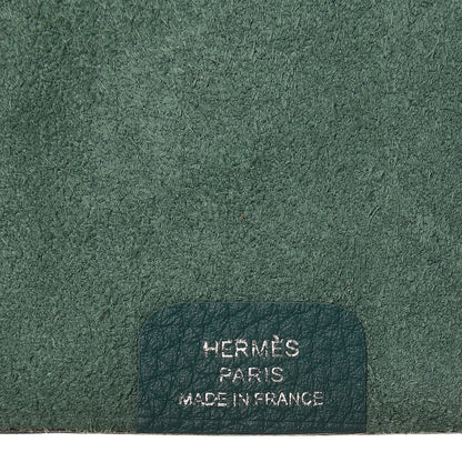 Hermes Togo Ulysse PM Notebook Cover Malachite 6 of 9