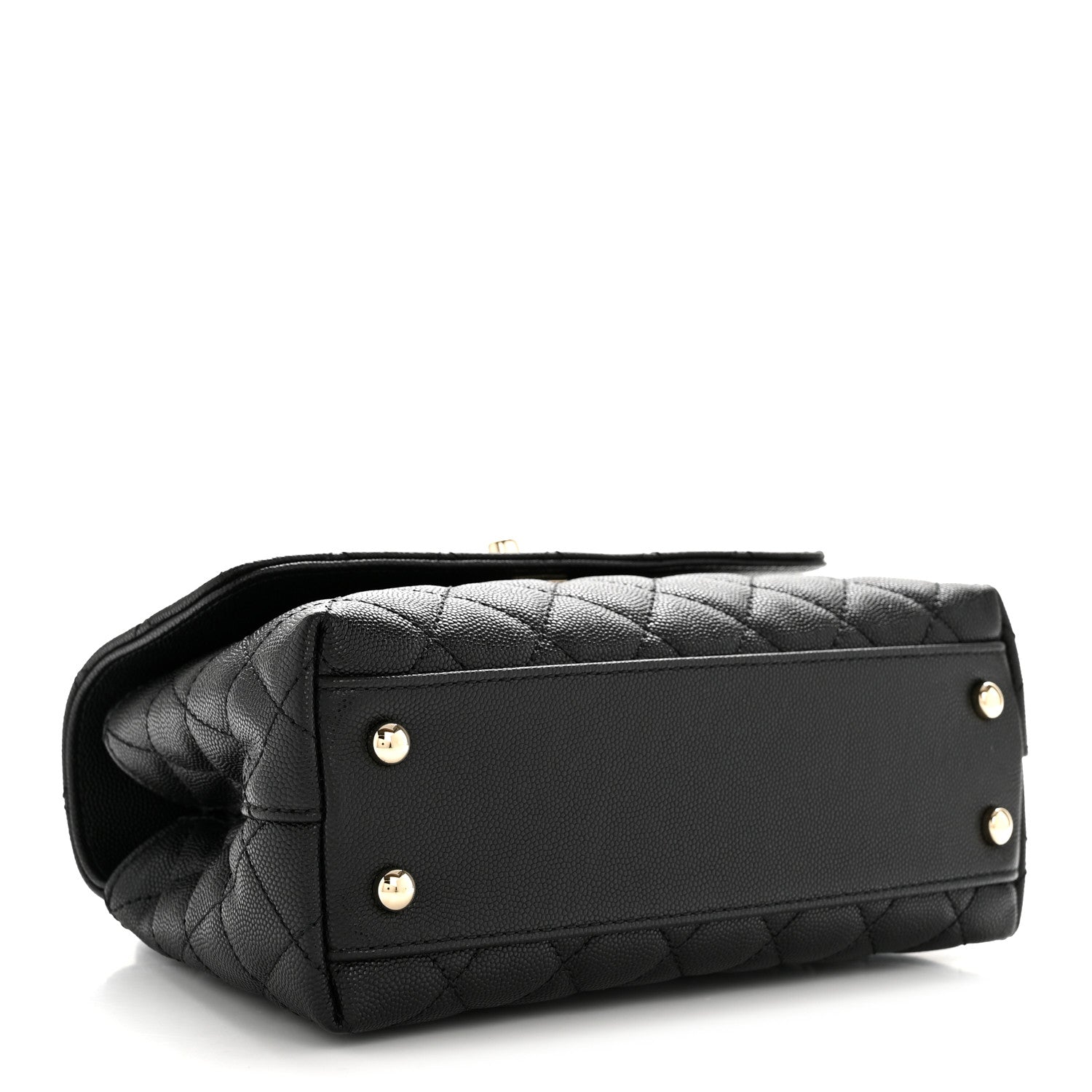Chanel Caviar Quilted Mini Coco Handle Flap Black 4 of 14