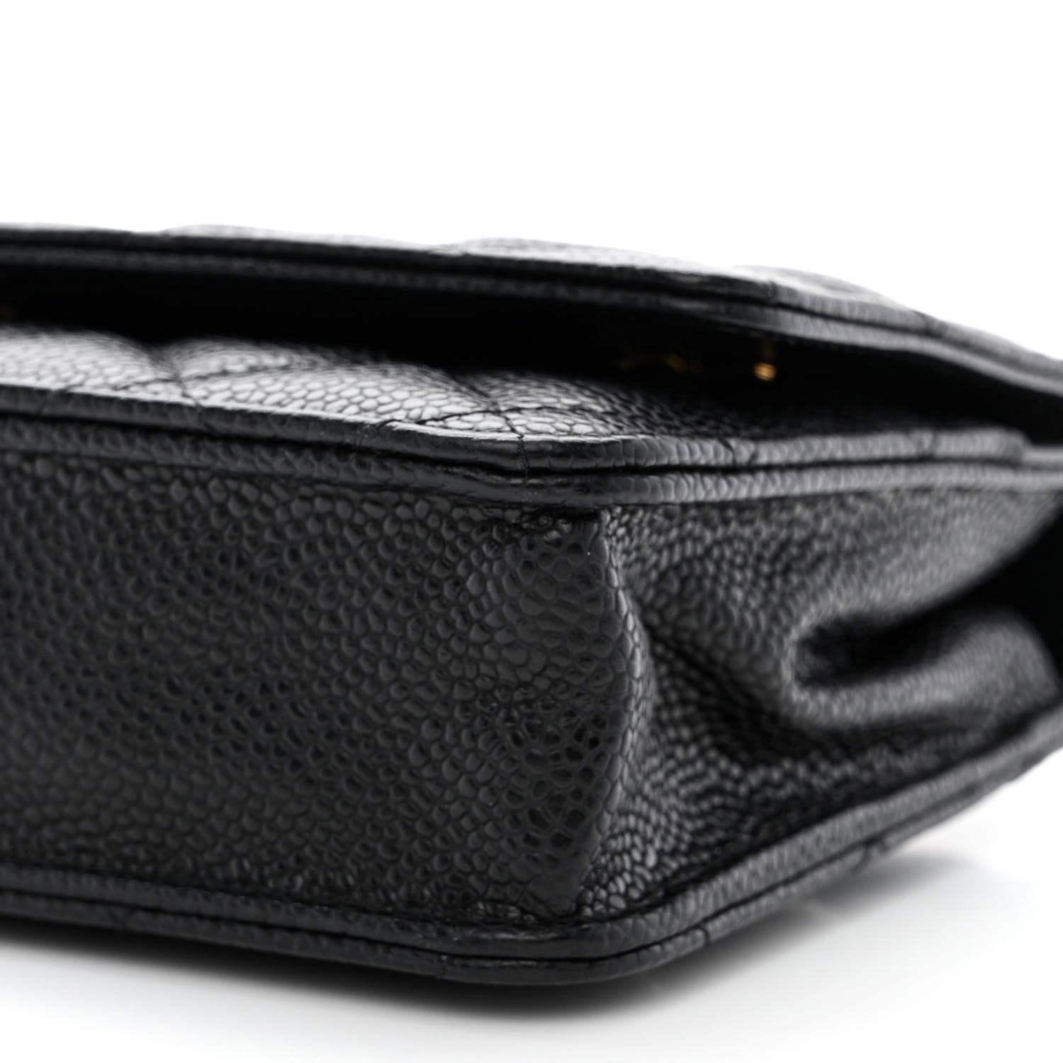 Chanel Caviar Quilted Wallet on Chain WOC Black 11 of 11