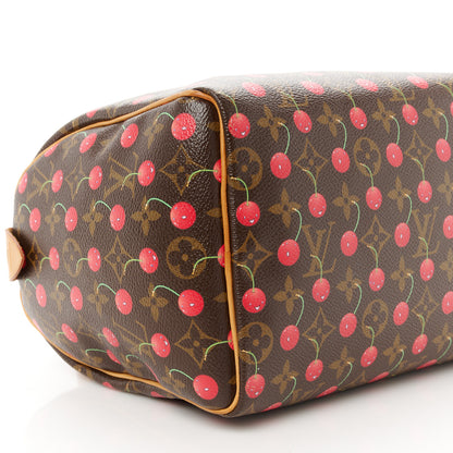 Louis Vuitton Monogram Cerises Speedy 25 10 of 12