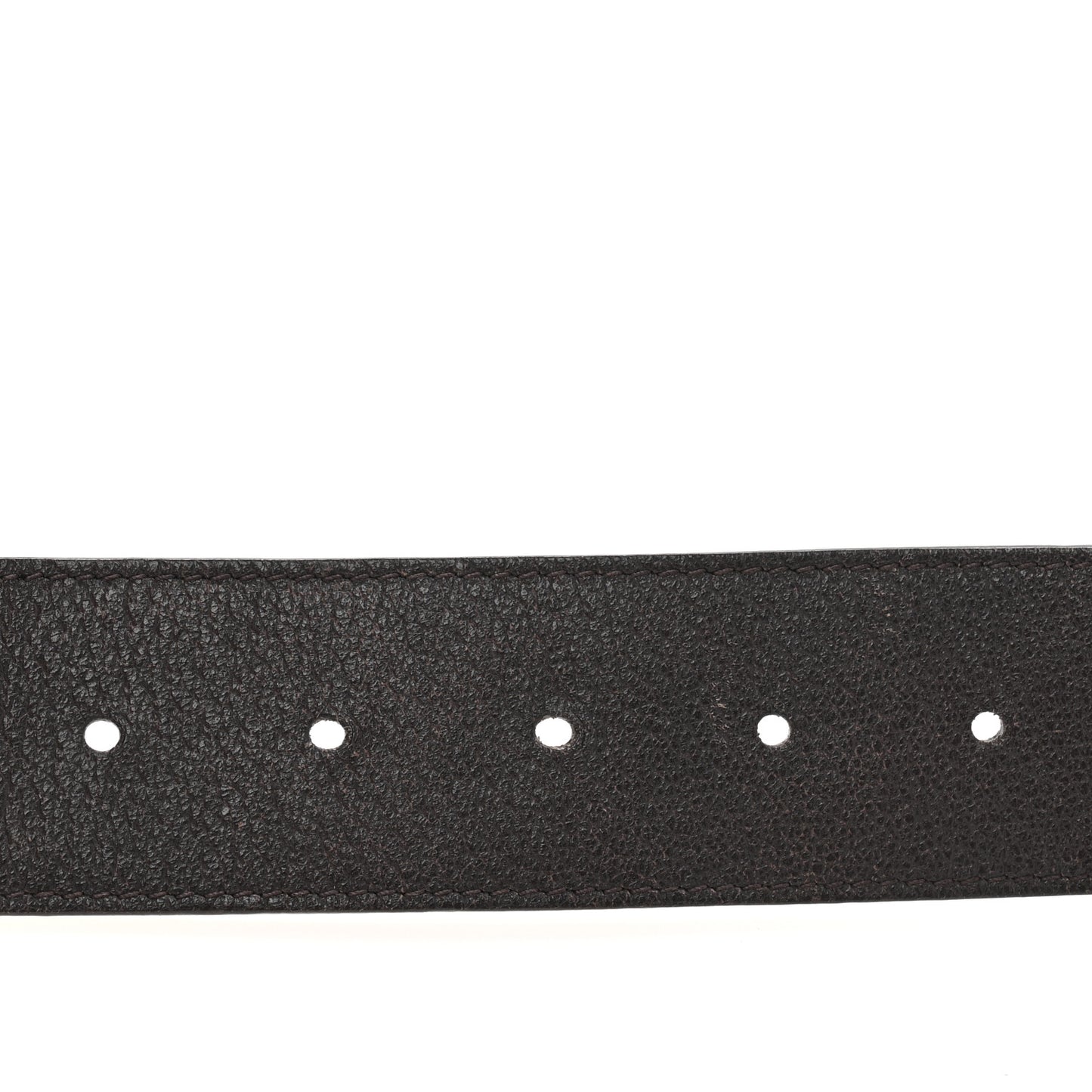 Nylon Calfskin Double G Web 40mm Belt 85 34 Green Red Dark Cocoa