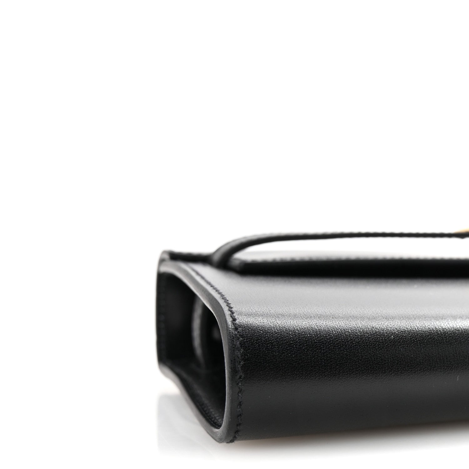 Hermes Box Kelly Wallet To Go Black 8 of 10