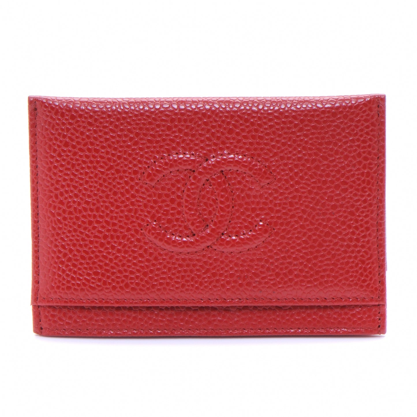 Caviar Card Holder Red