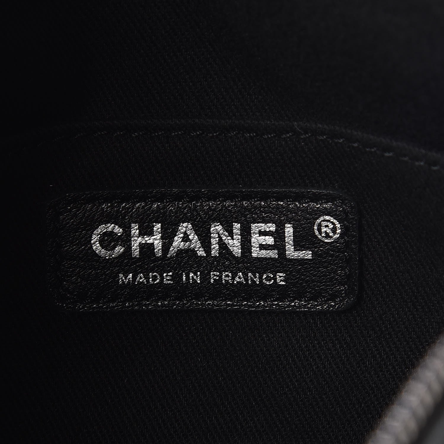 Chanel Lambskin Quilted Banane Waist Bag Fanny Pack Black 7 of 8