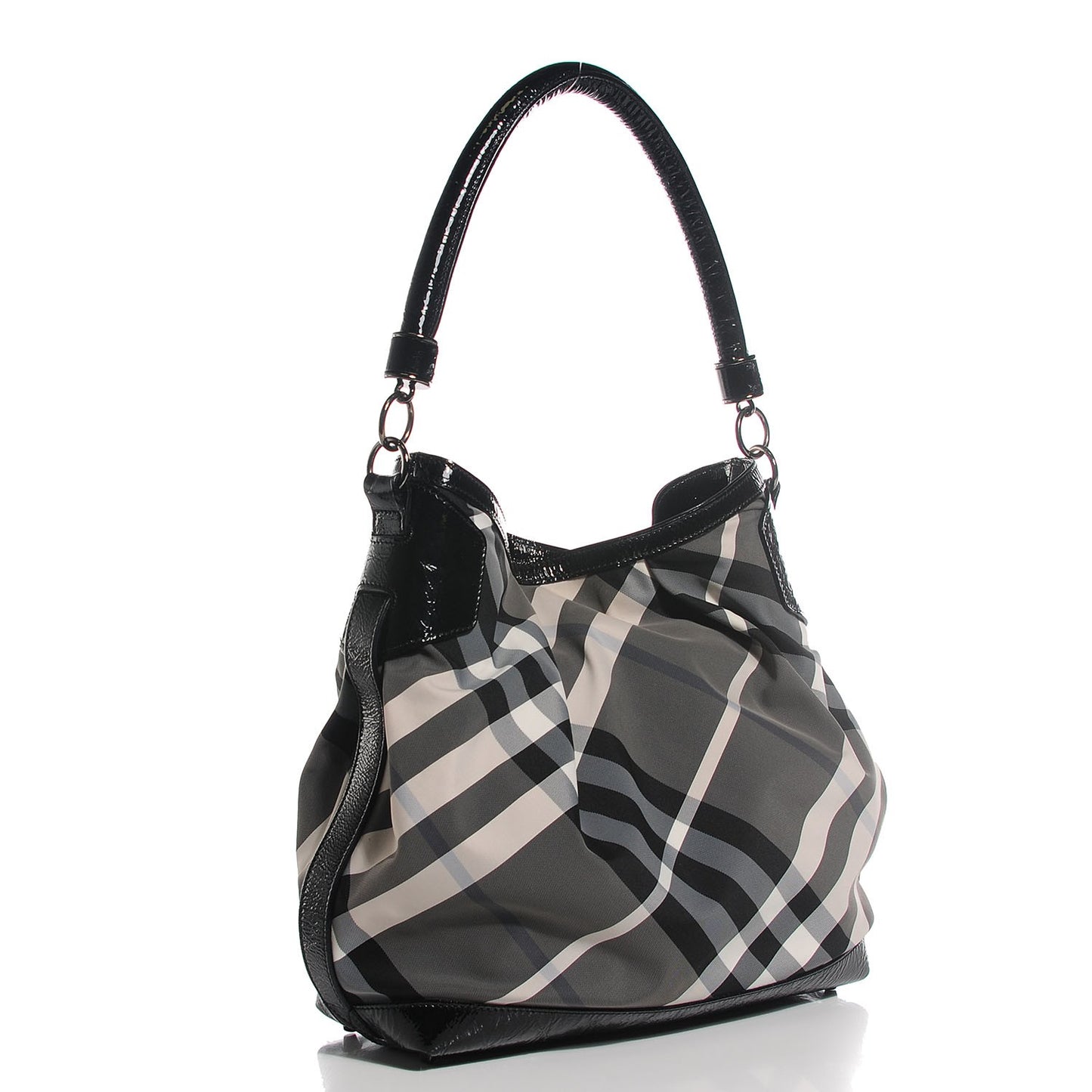 Nylon Beat Check Hobo Black