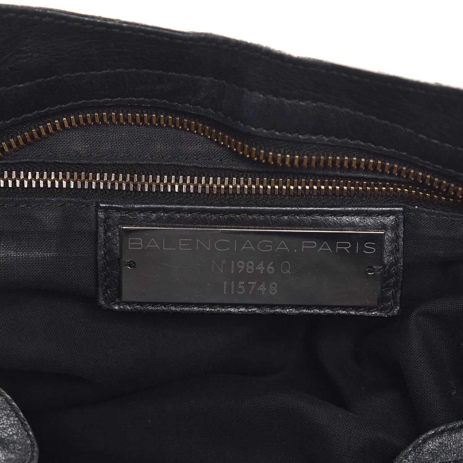 Balenciaga Agneau Classic Hardware City Black 6 of 12