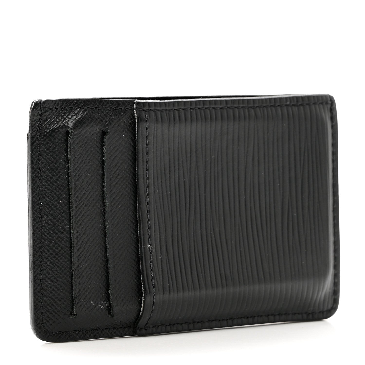 Louis Vuitton Epi Neo Porte-Cartes Card Holder Black 3 of 7