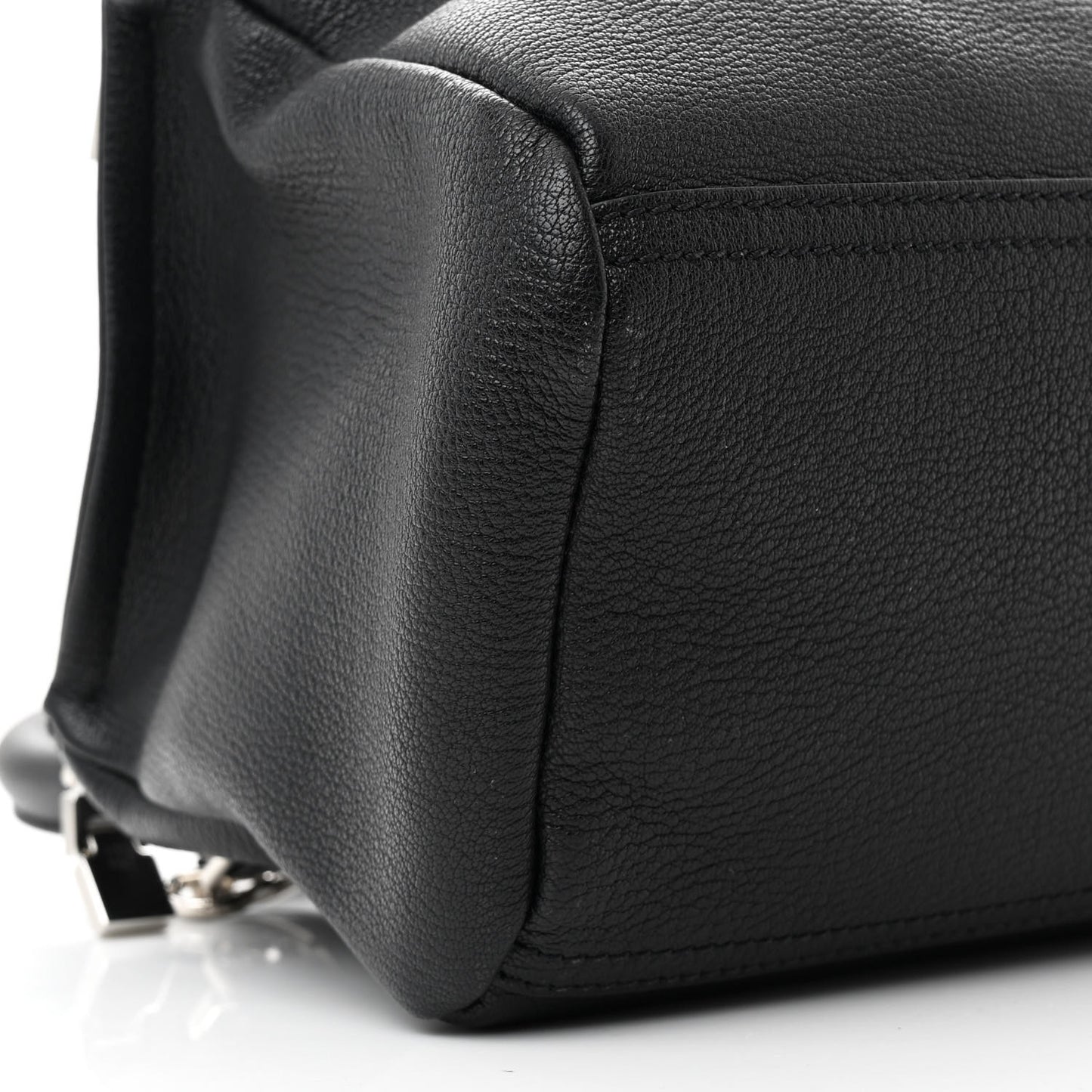Sugar Goatskin Small Pandora Black