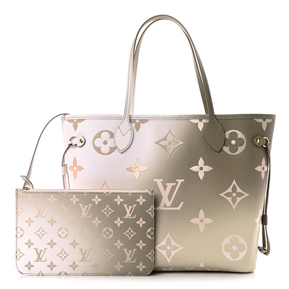 Louis Vuitton Monogram Giant Spring In The City Neverfull MM Sunset Kaki 1 of 9