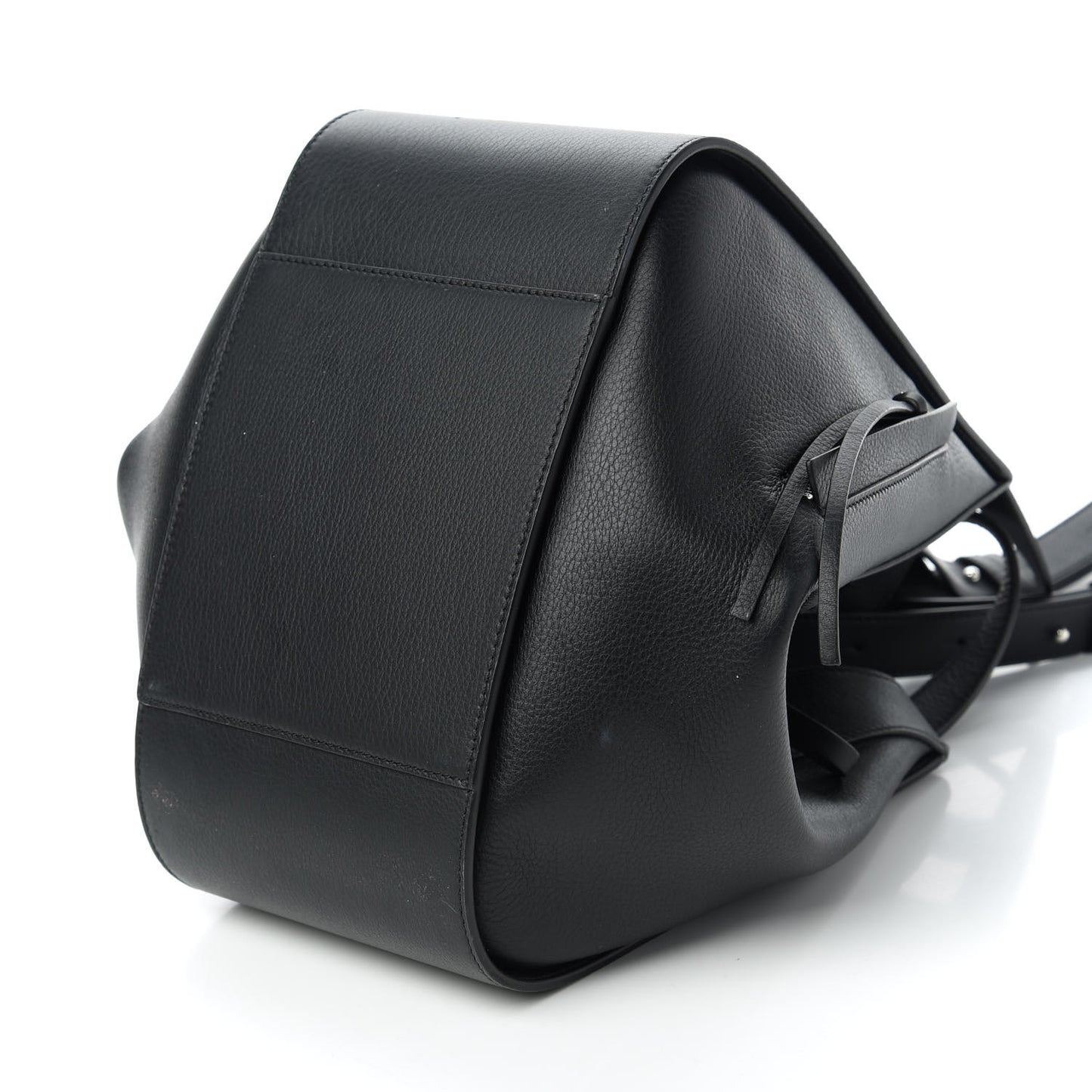 Calfskin Small Hammock Shoulder Bag Black