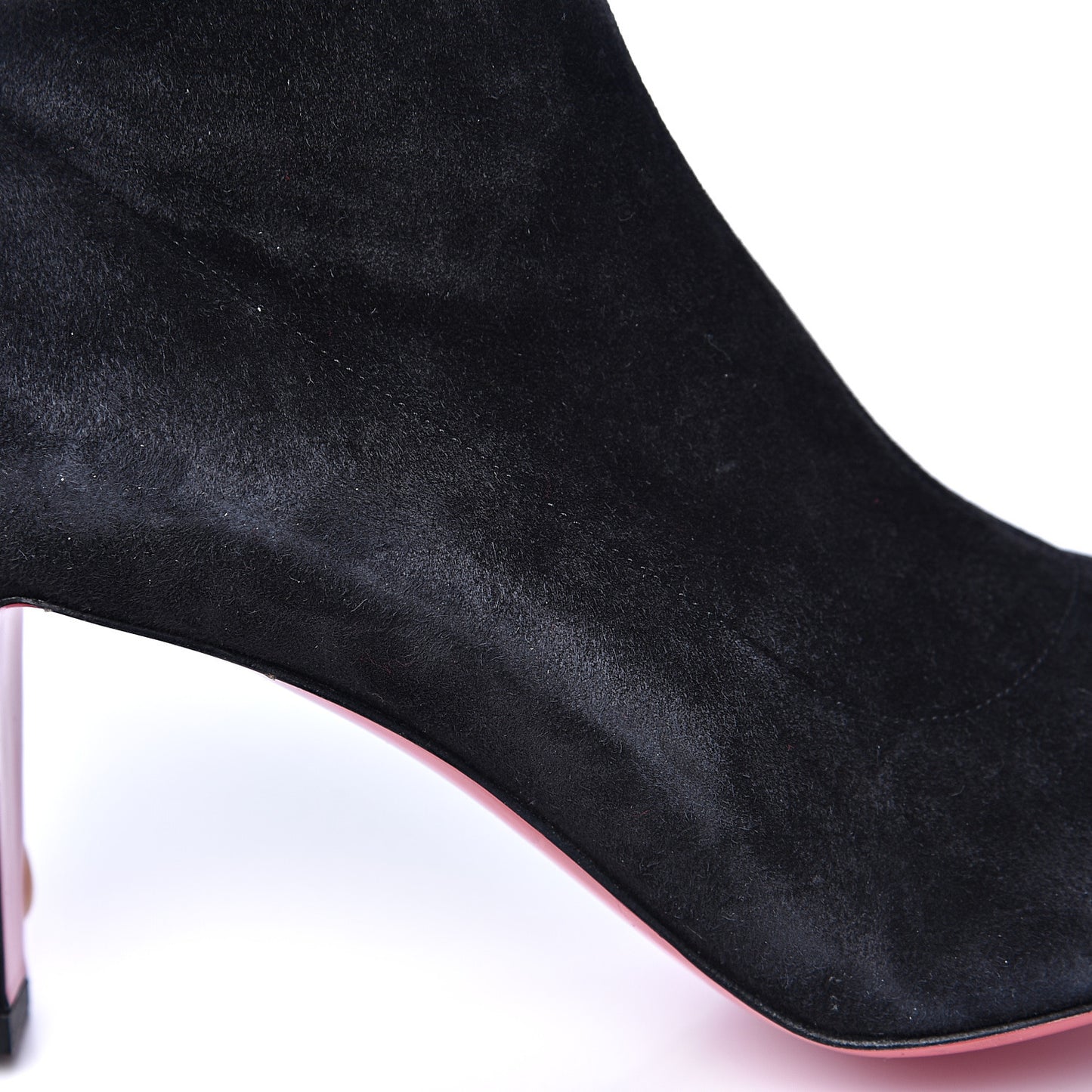 Veau Velours Alta Top 70 Over The Knee Boots 37.5 Black