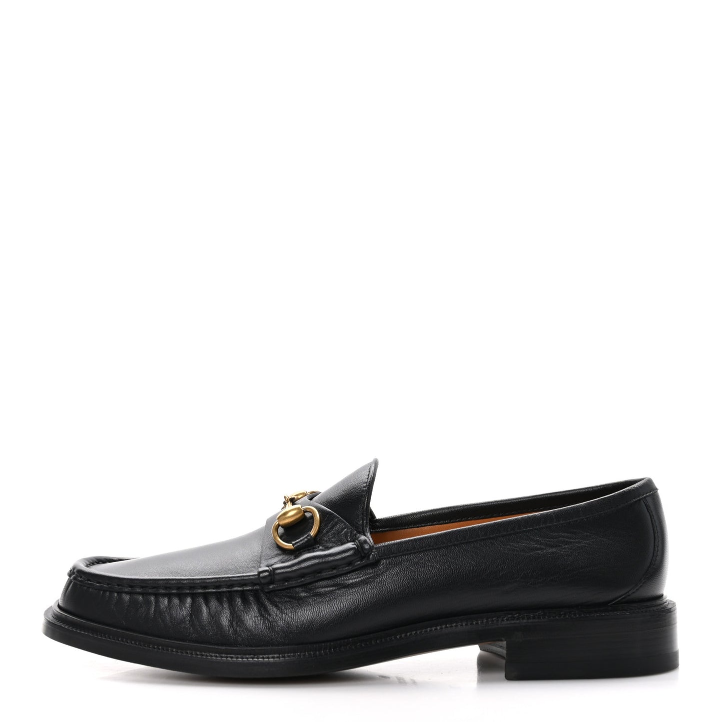 Mandala Goatskin Mens Horsebit Loafers 10 Black