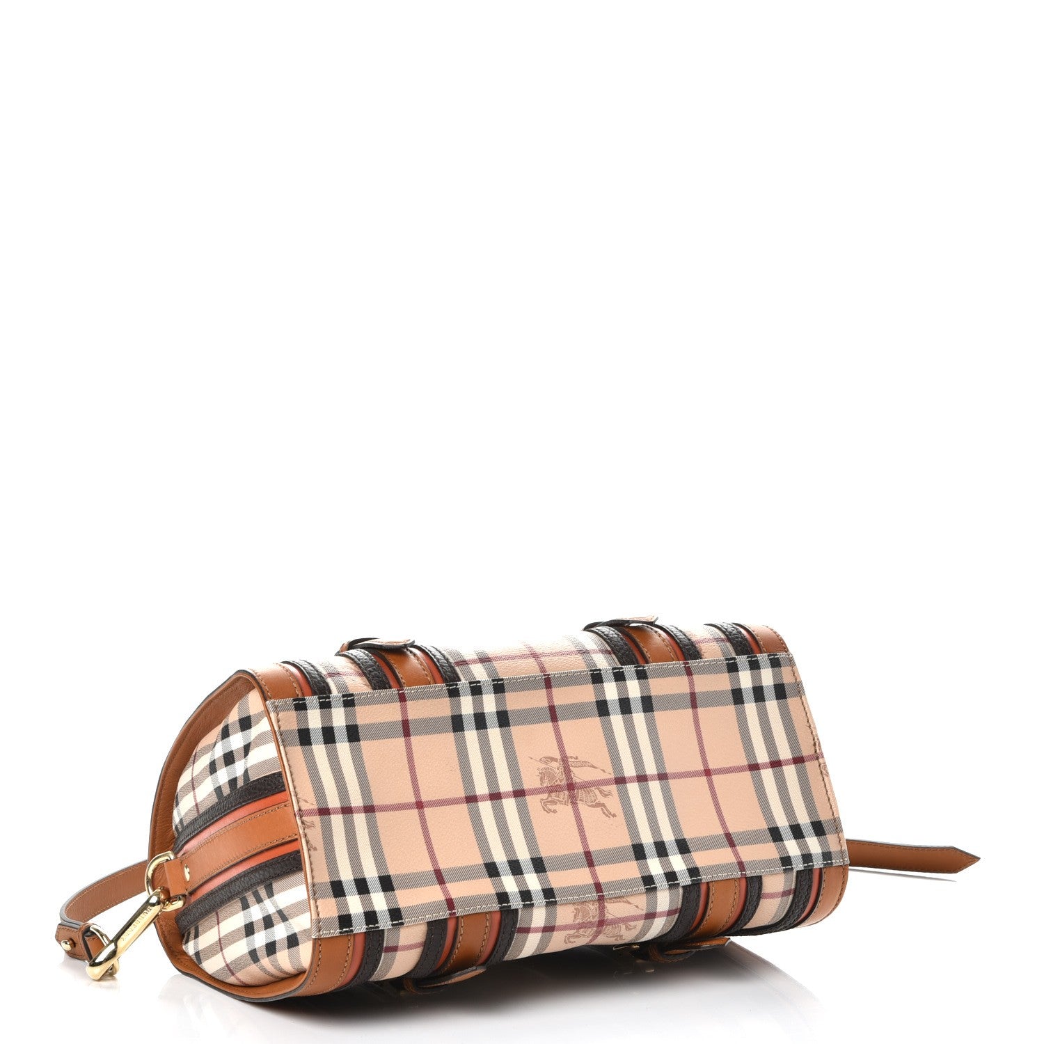 Burberry Haymarket Check Medium Alchester Bowling Bag Autumn 5 of 9