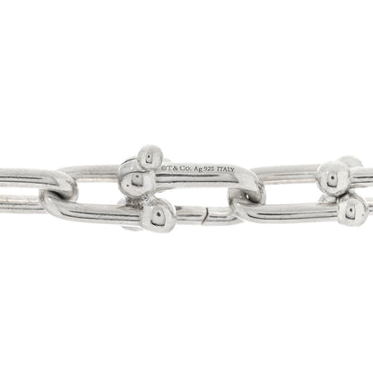 Tiffany Sterling Silver HardWear Graduated Link Necklace 4 of 4