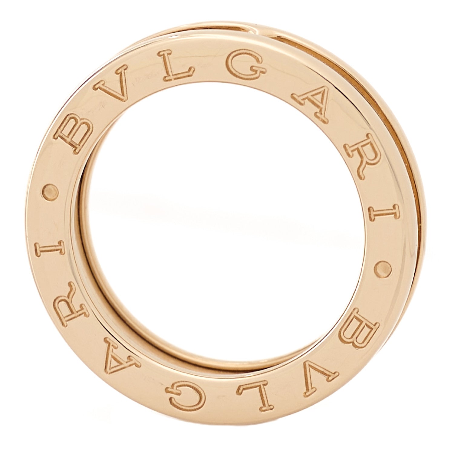 Bulgari 18K Rose Gold B.Zero1 One-Band Ring 50 5.5 7 of 11
