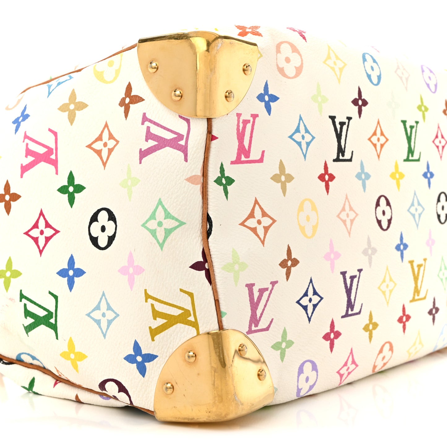 Monogram Multicolor Speedy 30 White