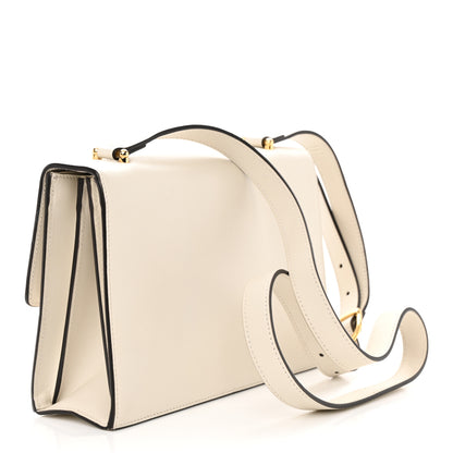 Gucci Smooth Calfskin Small Zumi Shoulder Bag Mystic White 3 of 11