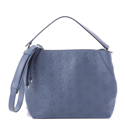 MCM Calfskin Ottomar Monogram Large Klara Hobo 1 of 11