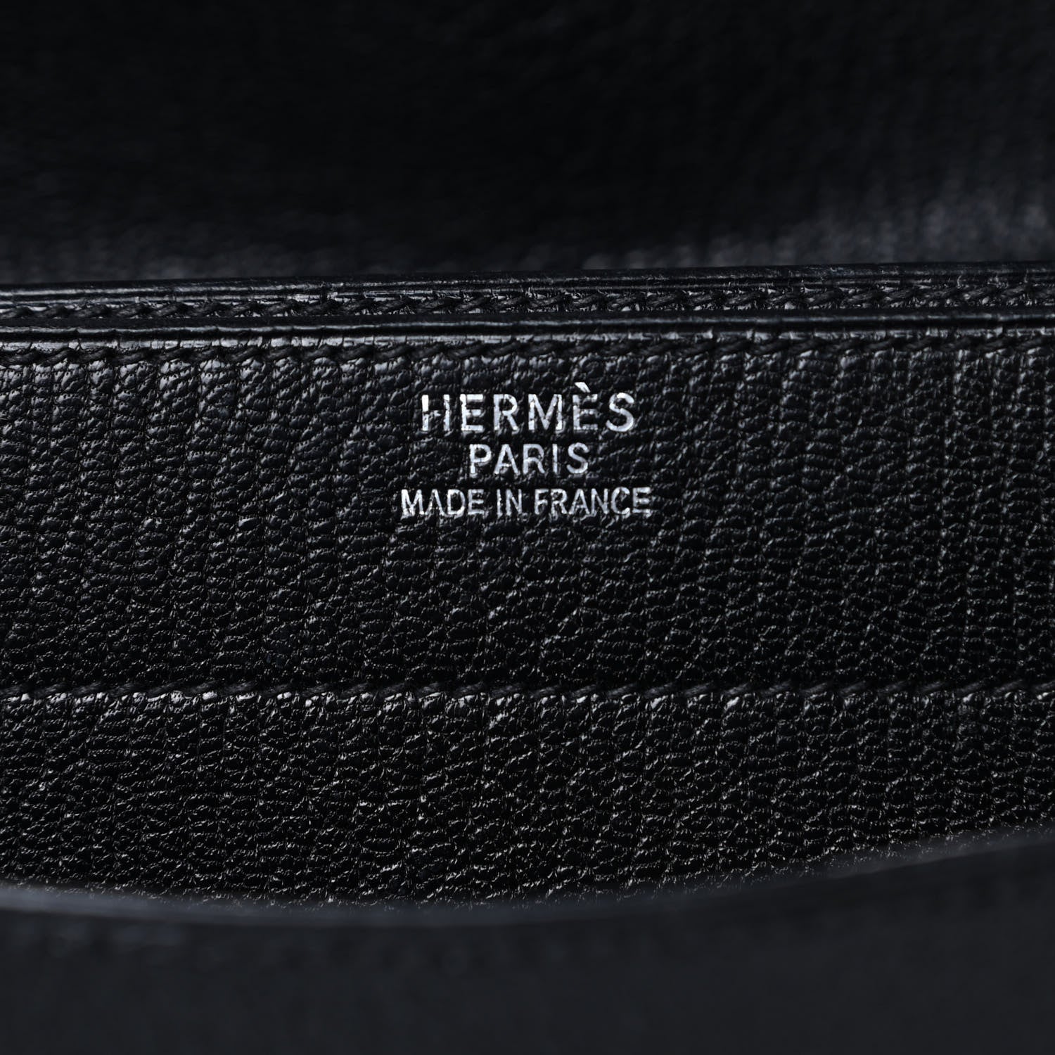 Hermes Chevre Mysore Sac a Depeche 38 Briefcase Black 6 of 10