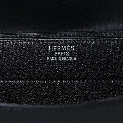 Hermes Chevre Mysore Sac a Depeche 38 Briefcase Black 6 of 10