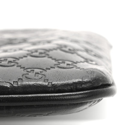 Gucci Microguccissima Key Ring Coin Case Black 11 of 12