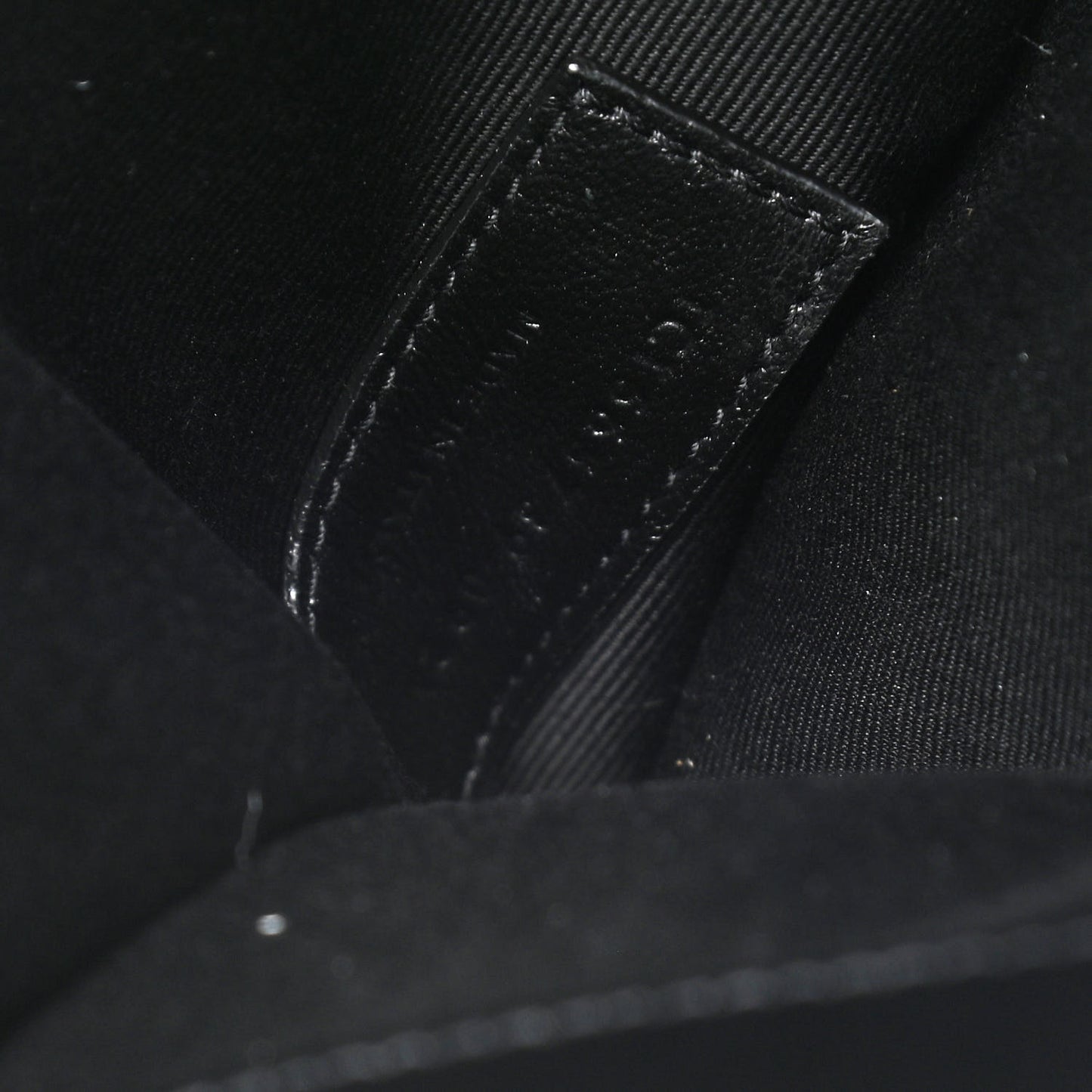 Canvas Uptown Pouch Black White