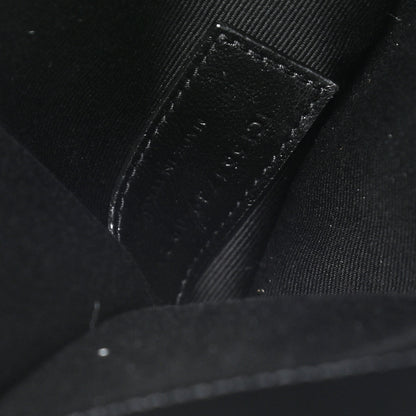 Saint Laurent Canvas Uptown Pouch Black White 9 of 10