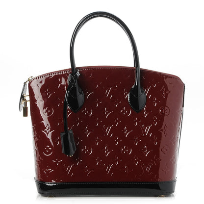 Louis Vuitton Vernis Lockit PM Griotte 1 of 7
