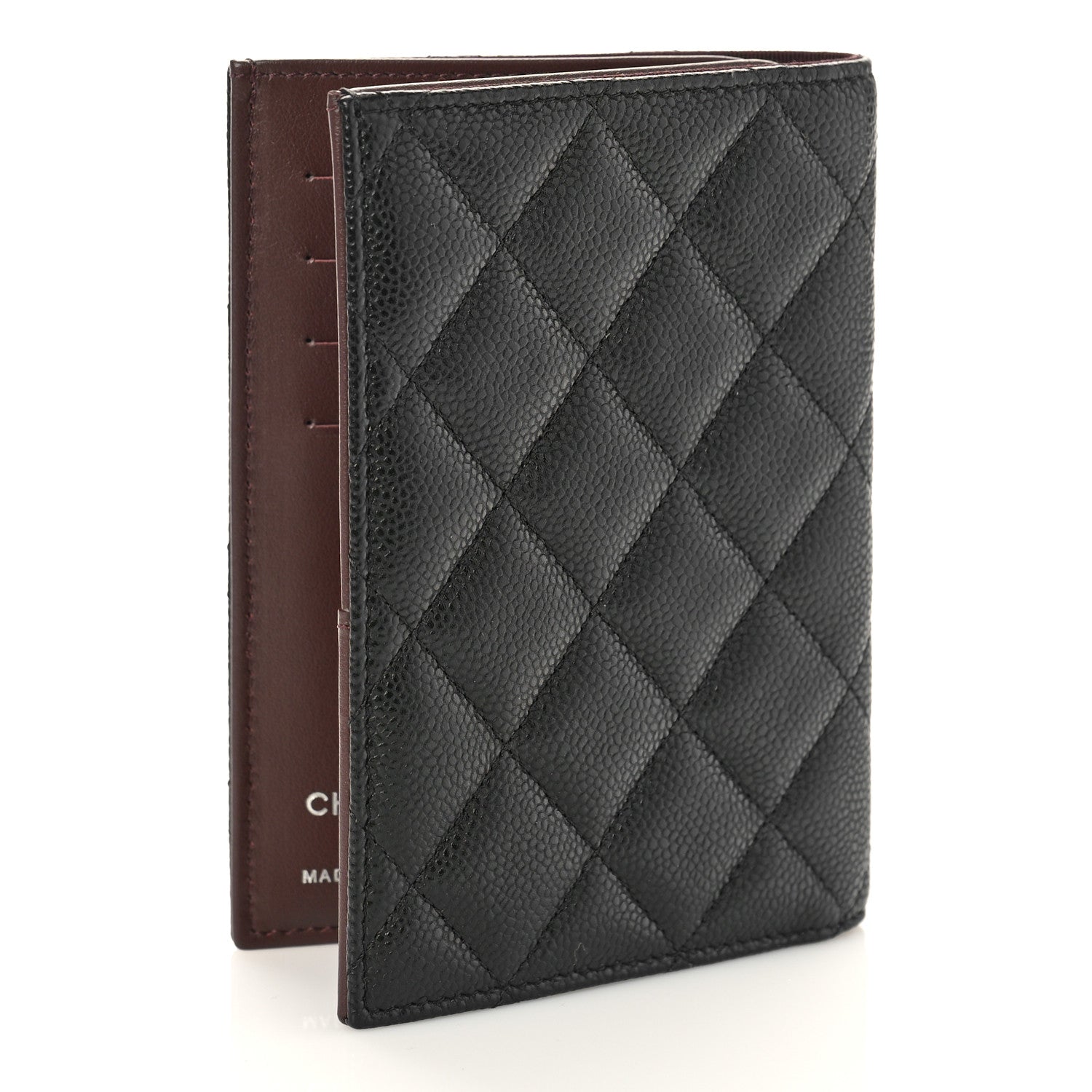 Chanel Caviar Quilted Passport Holder Black 3 of 10