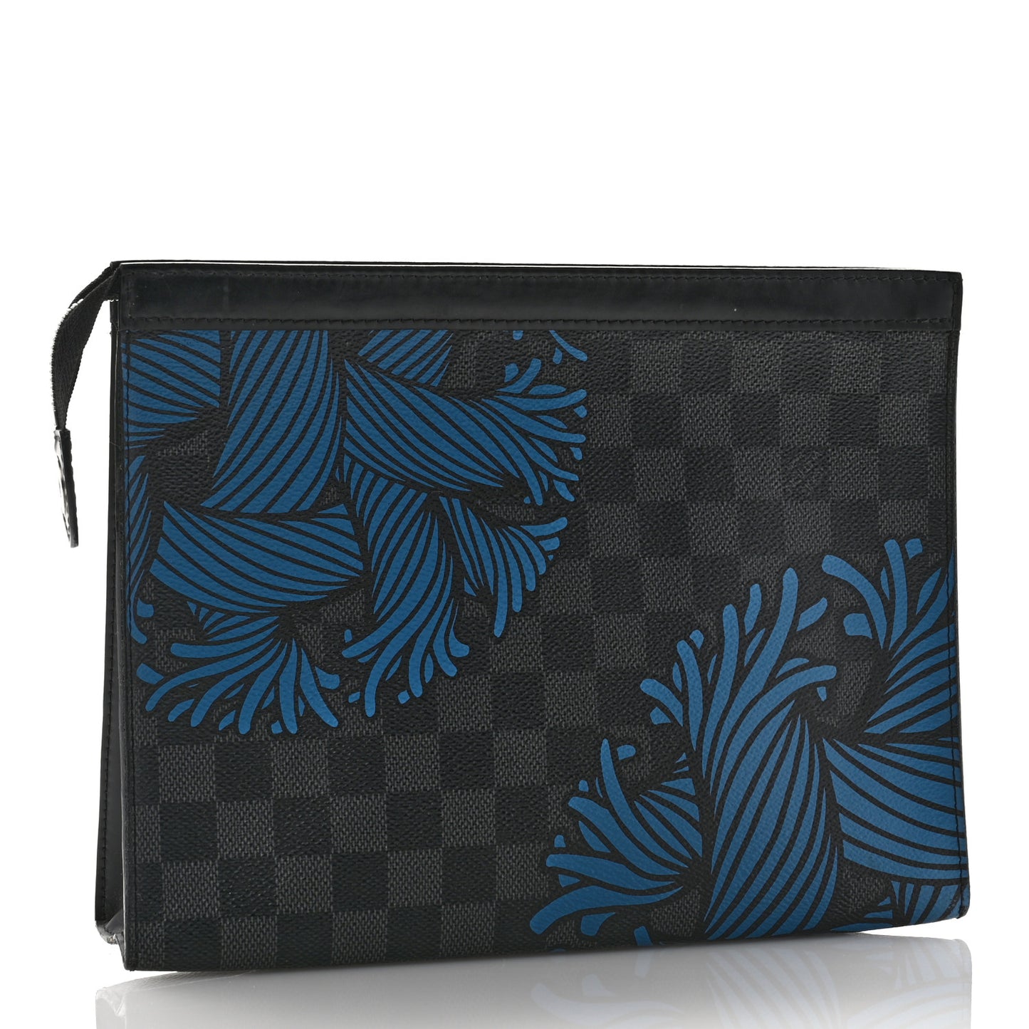 Damier Graphite Rope Pochette Voyage Blue