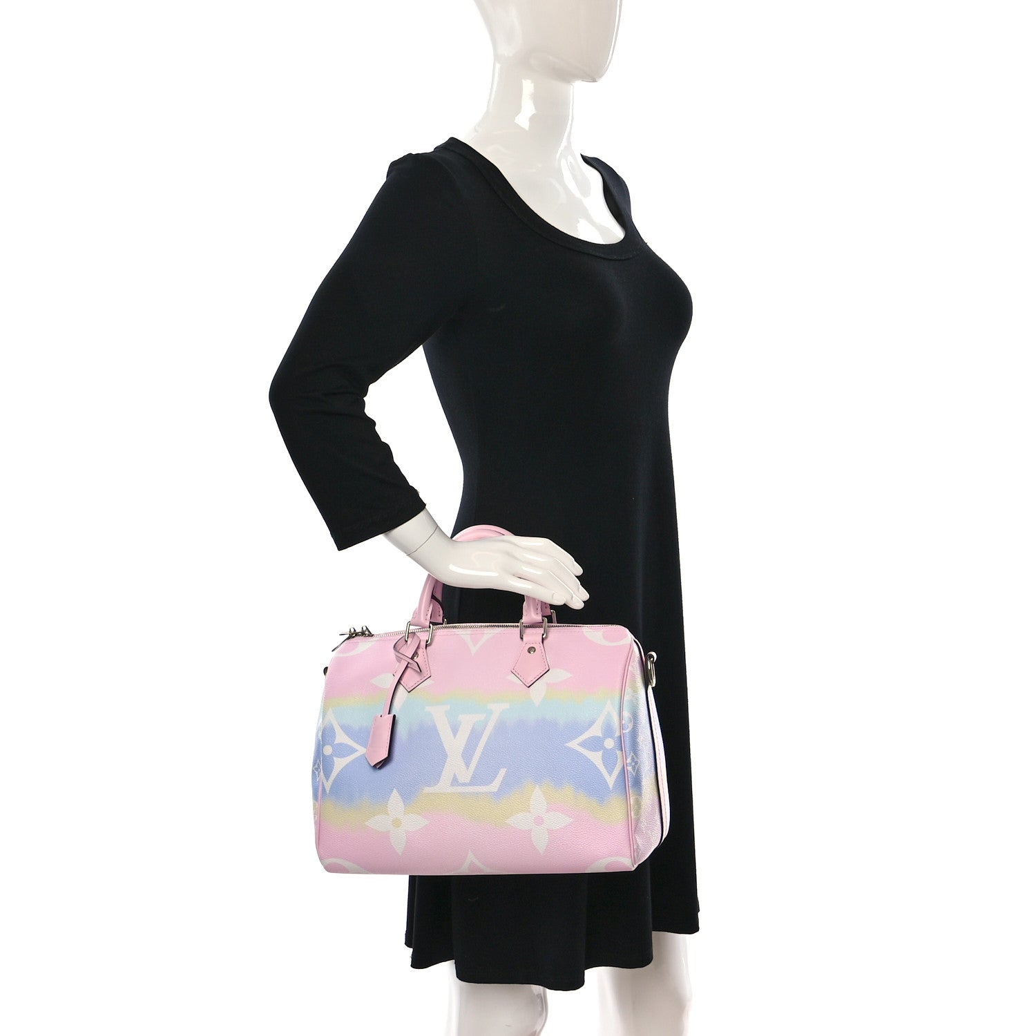 Louis Vuitton Monogram Escale Speedy Bandouliere 30 Pastel 3 of 10