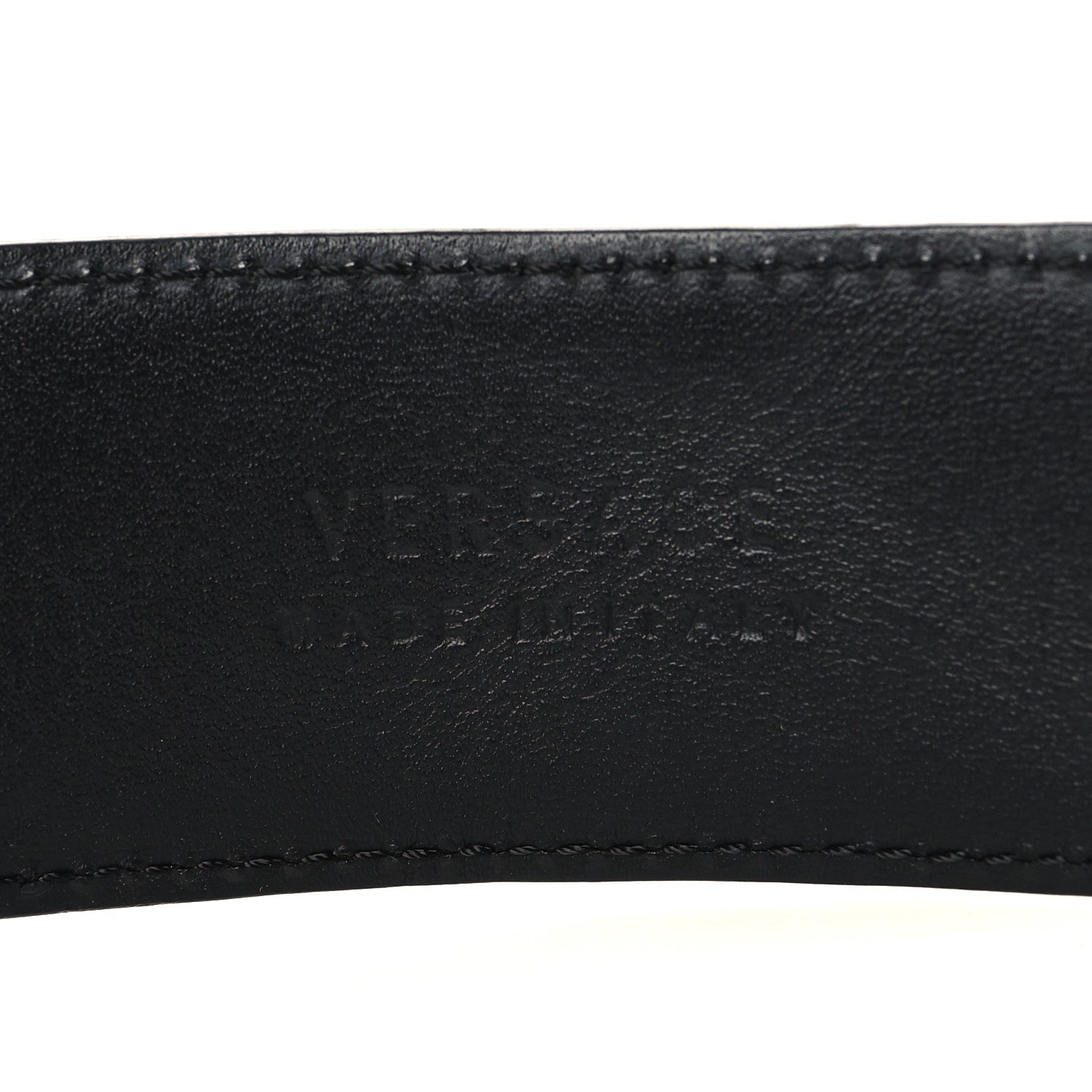 Versace Calfskin 4cm La Medusa Belt 110 44 Black 3 of 7